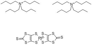 BIS(TETRA-N-BUTYLAMMONIUM) BIS(1,3-DITHIOLE-2-THIONE-4,5-DITHIOLATO)PLATINUM(II) CAS#: 72688-91-6