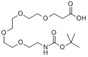 BOC-15-AMINO-4,7,10,13-TETRAOXAPENTADECANOIC ACID CAS#: 756525-91-4