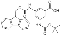 BOC-3-AMINO-5-(FMOC-AMINO)-BENZOIC ACID CAS#: 779335-06-7
