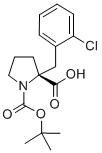 BOC-(R)-ALPHA-(2-CHLOROBENZYL)-PROLINE CAS#: 706806-66-8