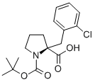BOC-(S)-ALPHA-(2-CHLOROBENZYL)PROLINE CAS#: 706806-67-9