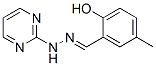Benzaldehyde, 2-hydroxy-5-methyl-, 2-pyrimidinylhydrazone (9CI) CAS#: 797802-13-2