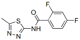 Benzamide, 2,4-difluoro-N-(5-methyl-1,3,4-thiadiazol-2-yl)- (9CI) CAS#: 728009-78-7