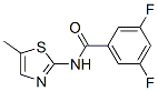 Benzamide, 3,5-difluoro-N-(5-methyl-2-thiazolyl)- (9CI) CAS#: 784197-89-3