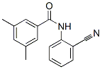 Benzamide, N-(2-cyanophenyl)-3,5-dimethyl- (9CI) CAS#: 700856-60-6
