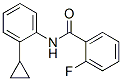 Benzamide, N-(2-cyclopropylphenyl)-2-fluoro- (9CI) CAS#: 728030-86-2