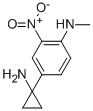 Benzenamine, 4-(1-aminocyclopropyl)-N-methyl-2-nitro- CAS#: 749195-18-4