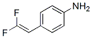 Benzenamine, 4-(2,2-difluoroethenyl)- (9CI) CAS#: 791727-15-6