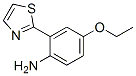 Benzenamine, 4-ethoxy-2-(2-thiazolyl)- (9CI) CAS#: 769922-05-6
