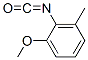 Benzene, 2-isocyanato-1-methoxy-3-methyl- (9CI) CAS#: 720678-32-0