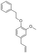 Benzene, 2-methoxy-1-(2-phenylethoxy)-4-(2-propenyl)- CAS#: 75925-43-8