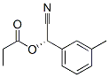 Benzeneacetonitrile, 3-methyl-alpha-(1-oxopropoxy)-, (alphaS)- (9CI) CAS#: 797800-85-2