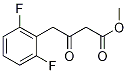 Benzenebutanoic acid, 2,6-difluoro-b-oxo-, Methyl ester CAS#: 774231-77-5