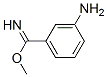Benzenecarboximidic acid, 3-amino-, methyl ester (9CI) CAS#: 770676-95-4