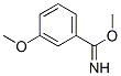 Benzenecarboximidic acid, 3-methoxy-, methyl ester (9CI) CAS#: 770683-82-4