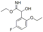 Benzeneethanimidic acid, 2-ethoxy-5-fluoro--alpha--hydroxy-, ethyl ester (9CI) CAS#: 779991-58-1