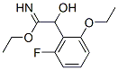 Benzeneethanimidic acid, 2-ethoxy-6-fluoro--alpha--hydroxy-, ethyl ester (9CI) CAS#: 763036-82-4