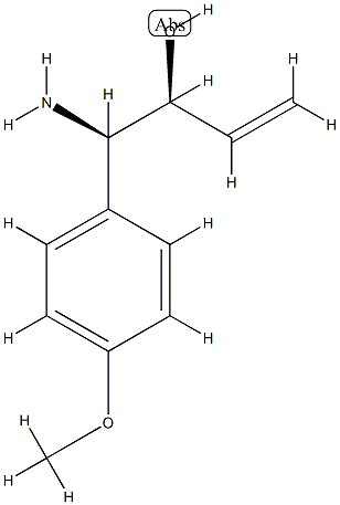 Benzeneethanol, beta-amino-alpha-ethenyl-4-methoxy-, (alphaR,betaS)-rel- (9CI) CAS#: 701975-94-2