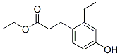 Benzenepropanoic acid, 2-ethyl-4-hydroxy-, ethyl ester (9CI) CAS#: 729590-46-9