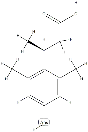 Benzenepropanoic acid, 4-hydroxy-ba,2,6-trimethyl-, (baS)- (9CI) CAS#: 779358-72-4