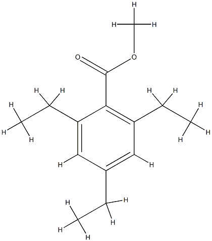 Benzoic acid, 2,4,6-triethyl-, Me ester (4CI) CAS#: 795279-85-5