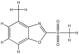 Benzoxazole,4-methyl-2-(methylsulfonyl)-(9CI) CAS#: 791594-86-0