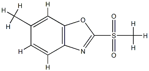Benzoxazole,6-methyl-2-(methylsulfonyl)-(9CI) CAS#: 791594-35-9