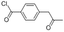 Benzoyl chloride, 4-(2-oxopropyl)- (9CI) CAS#: 74733-17-8