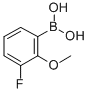 Boronic acid, (3-fluoro-2-methoxyphenyl)- (9CI) CAS#: 762287-59-2