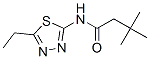 Butanamide, N-(5-ethyl-1,3,4-thiadiazol-2-yl)-3,3-dimethyl- (9CI) CAS#: 799252-12-3