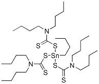 Butyltris(dibutyldithiocarbamato)stannane CAS#: 73927-88-5