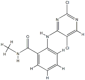 C12H10Cl2N4O CAS#: 761440-08-8