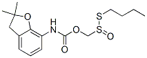 CARBAMIC ACID, ((BUTYLTHIO)SULFINYL)METHYL-, 2,3-DIHYDRO-2,2-DIMETHYL- 7-BENZOFUR CAS#: 77248-49-8