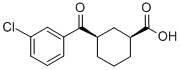 CIS-3-(3-CHLOROBENZOYL)CYCLOHEXANE-1-CARBOXYLIC ACID CAS#: 735269-78-0