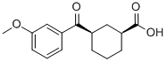 CIS-3-(3-METHOXYBENZOYL)CYCLOHEXANE-1-CARBOXYLIC ACID CAS#: 735269-72-4