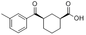 CIS-3-(3-METHYLBENZOYL)CYCLOHEXANE-1-CARBOXYLIC ACID CAS#: 735269-69-9