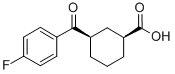 CIS-3-(4-FLUOROBENZOYL)CYCLOHEXANE-1-CARBOXYLIC ACID CAS#: 735269-81-5