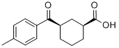 CIS-3-(4-METHYLBENZOYL)CYCLOHEXANE-1-CARBOXYLIC ACID CAS#: 735269-70-2