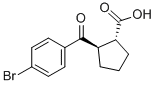 CYCLOPENTANECARBOXYLIC ACID, 2-(4-BROMOBENZOYL)-, (1R,2R)- CAS#: 791594-13-3