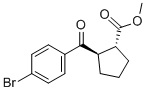 CYCLOPENTANECARBOXYLIC ACID, 2-(4-BROMOBENZOYL)-, METHYL ESTER, (1R,2R)- CAS#: 791594-14-4