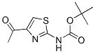 Carbamic acid, (4-acetyl-2-thiazolyl)-, 1,1-dimethylethyl ester (9CI) CAS#: 762271-84-1