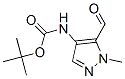 Carbamic acid, (5-formyl-1-methyl-1H-pyrazol-4-yl)-, 1,1-dimethylethyl ester (9CI) CAS#: 796845-65-3