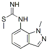 Carbamimidothioic acid, (1-methyl-1H-indazol-7-yl)-, methyl ester (9CI) CAS#: 787488-63-5