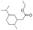 Cyclohexaneacetic acid, 2-methyl-5-(1-methylethyl)-, ethyl ester (9CI) CAS#: 777941-25-0