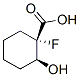 Cyclohexanecarboxylic acid, 1-fluoro-2-hydroxy-, cis- (9CI) CAS#: 742037-03-2