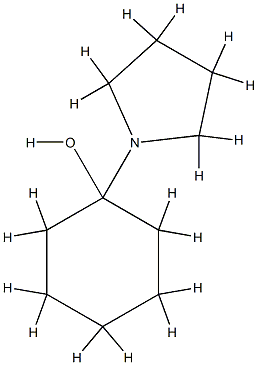 Cyclohexanol,1-(1-pyrrolidinyl)-(9CI) CAS#: 782449-37-0