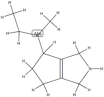 Cyclopenta[c]pyrrol-4-amine, N-ethyl-1,2,3,4,5,6-hexahydro-N-methyl- (9CI) CAS#: 790179-90-7