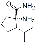 Cyclopentanecarboxamide, 1-amino-2-(1-methylethyl)-, (1S,2S)- (9CI) CAS#: 749200-79-1