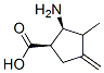 Cyclopentanecarboxylic acid, 2-amino-3-methyl-4-methylene-, (1R,2S)- (9CI) CAS#: 786638-71-9