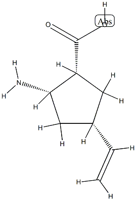 Cyclopentanecarboxylic acid, 2-amino-4-ethenyl-, (1R,2S,4S)-rel- (9CI) CAS#: 782446-72-4